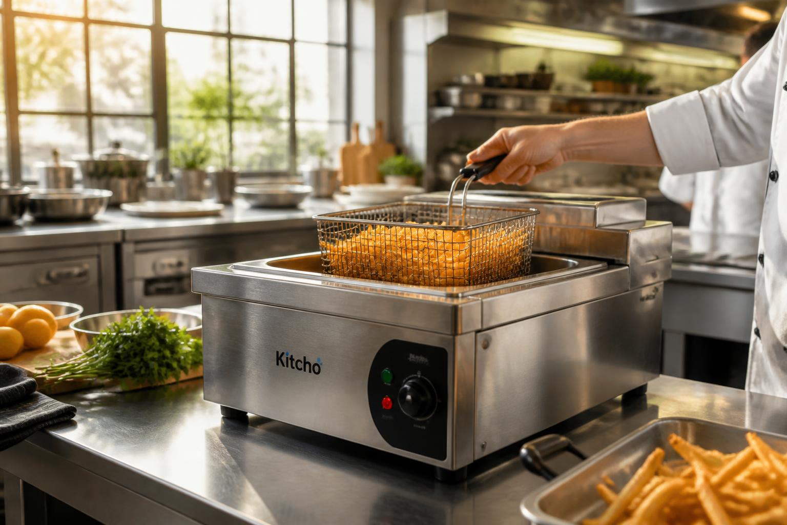 Commercial fryers built to the UK standard line.